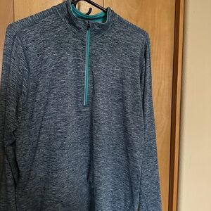Nike Blue Quarter-Zip Sweatshirt